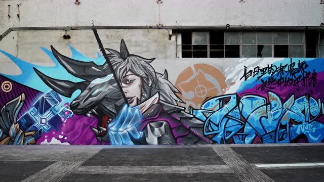 【王者荣耀】天狼星狩猎者潮爆街头涂鸦免费观看