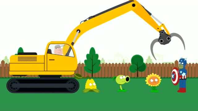 植物大战僵尸：植物VS拿着盾牌的卡通人免费观看