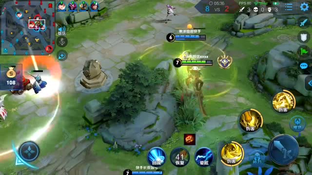 王者荣耀：五个国服主播撞车？ 把对面打成人机免费观看