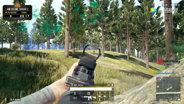 循环赛A组vsB组第1场：A+太神了！一颗雷三杀灭队吃鸡免费观看