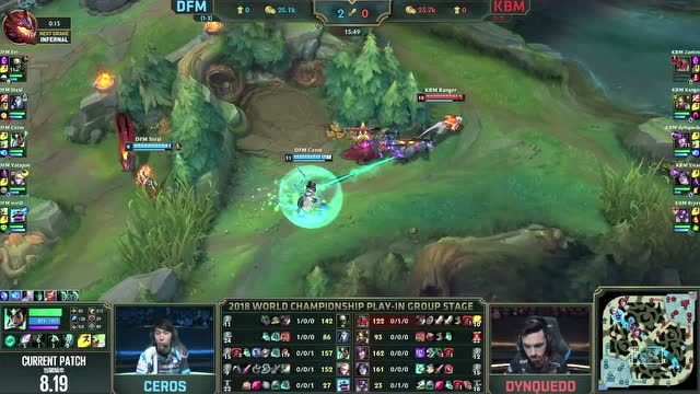 S8入围赛比赛视频Day3 DFM vs KBM免费观看