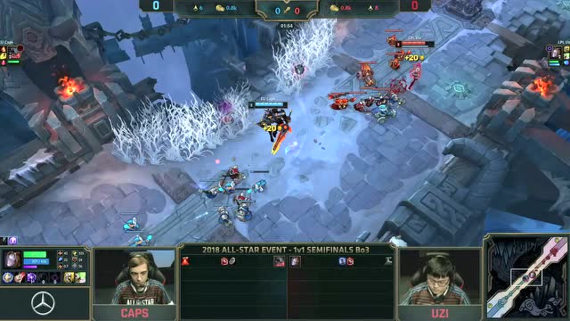 2018lol全明星1V1半决赛-Caps vs Uzi BO1免费观看