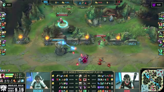 英雄联盟S9入围赛第2日第4场 MG vs LK免费观看