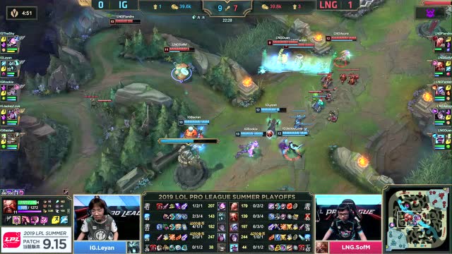 LPL夏季赛淘汰赛 IG vs LNG 第2场免费观看