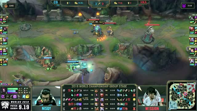 英雄联盟S9小组赛第2日 C9 vs HKA免费观看