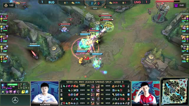 2020LPL春季赛第2周第4日 BLG vs LNG 第3场免费观看