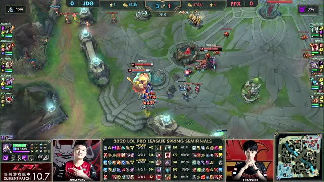 2020LPL季后赛半决赛FPX vs JDG 第1场免费观看