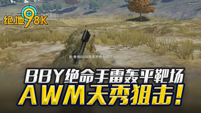 绝地98K：BBY手雷炸平废墟！AWM枪枪爆头免费观看