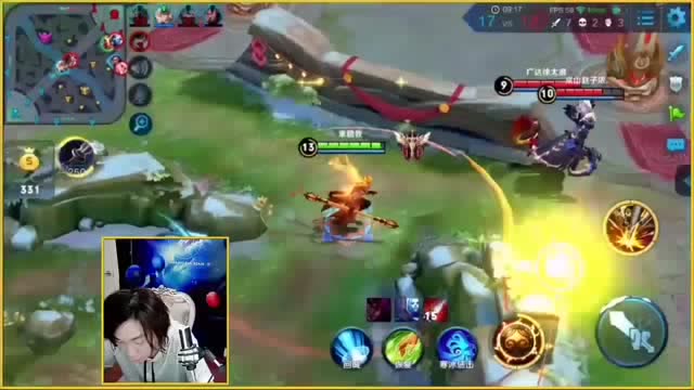 王者荣耀：张大仙的暴力猴子，越塔强杀惩戒收割4杀被抢免费观看