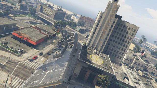 GTA5:小富把驱逐舰开出了飞船的效果免费观看