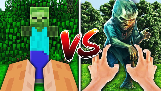 我的世界：真人版 游戏世界 VS 真实世界，你喜欢哪个？免费观看