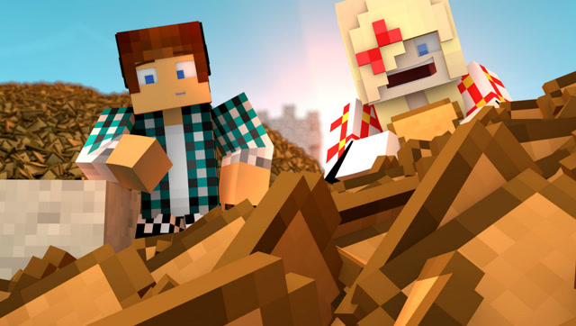 我的世界：动画 我与我的女友的故事，动画短片免费观看