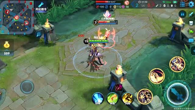 王者荣耀 改版后的杨戬有哮天犬了 会一直跟着并攻击敌人免费观看