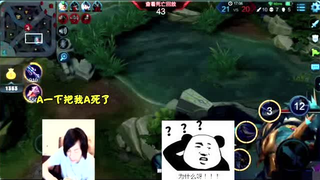 王者荣耀张大仙：大仙兰陵王各种失误，被韩信秀的有些懵！免费观看