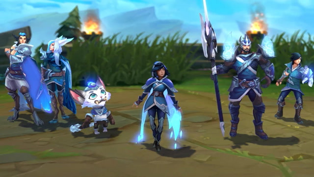 2017全球总决战冠军战队限定皮肤免费观看