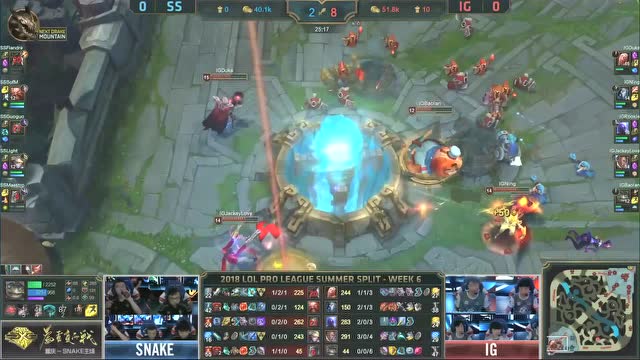 赛事速看IGvsSS：发条狂砍四杀 IG击败SS免费观看