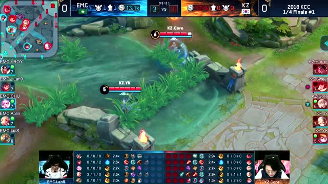 20180807王者冠军杯国际邀请赛 淘汰赛第2轮 KZ vs EMC_1免费观看