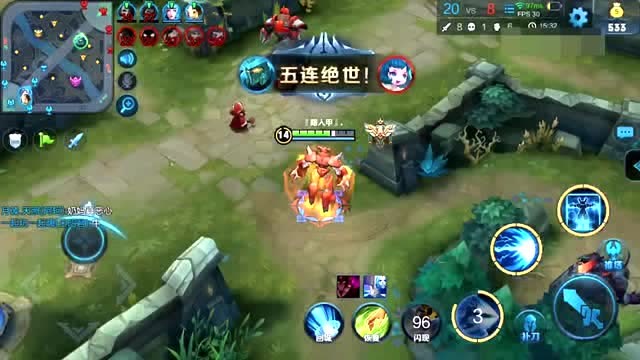 王者荣耀：人间大炮—墨子，一炮教你做人！免费观看