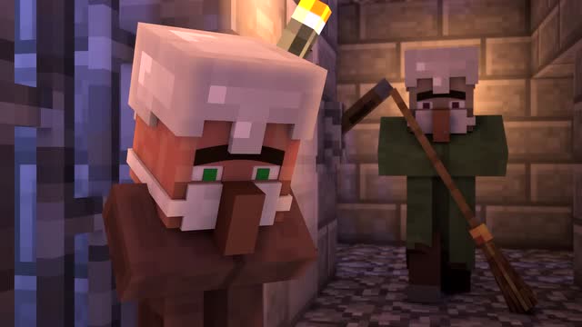 我的世界褐衣爸爸接了金苹果之后，就把它吞了，之后又吐了出来！免费观看