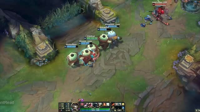 英雄联盟：要是碰到五个蛤蟆， 你这局就已经走远了！免费观看