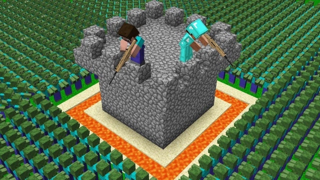 博士失手制造大量僵尸，村民建立堡垒防御，不料被僵尸发现漏洞！免费观看