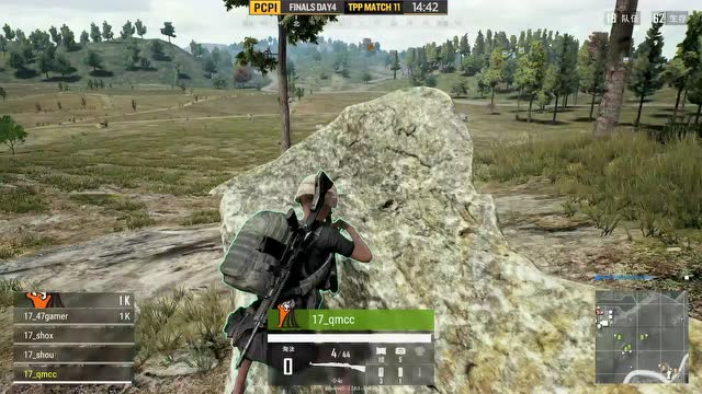 PCPI FPP决赛第11场：17战队17杀吃鸡重回榜首免费观看