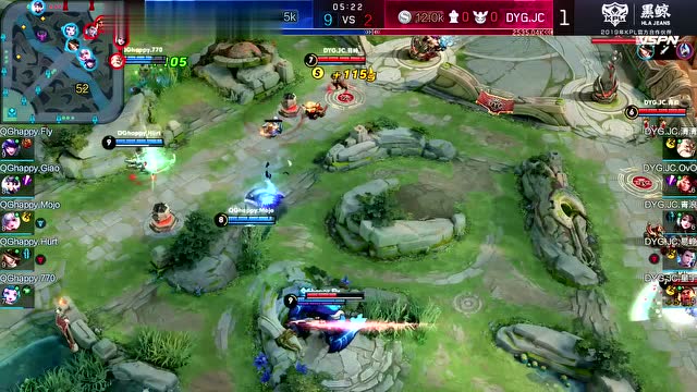 KPL2019秋季赛W7D1 DYG.JCvsQGhappy_3免费观看