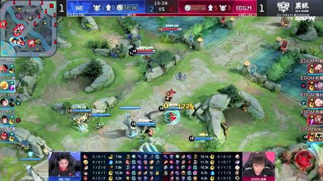 KPL2019秋季赛W2D2 EDG.M vs WE 第3场免费观看