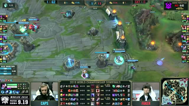 英雄聯盟S9半決賽 SKT vs G2 第2場