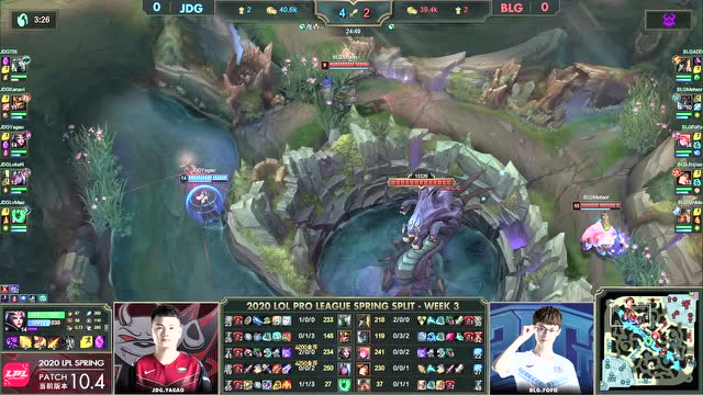2020LPL春季赛第3周第3日 JDG vs BLG第1场免费观看