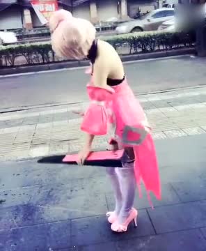 王者荣耀：大街上遇到的真人版COS小乔，好漂亮啊免费观看