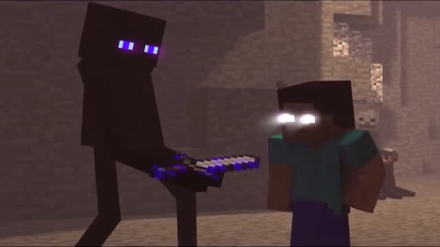 我的世界游戏 史蒂夫骑马挥舞着宝剑 为正义出击免费观看