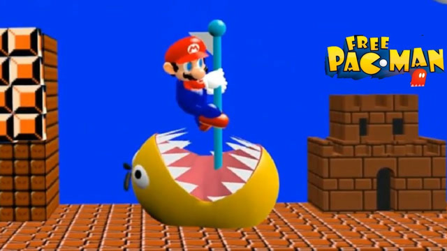 吃豆大作战：吃豆人VS超级玛丽 3D版 动画短片免费观看