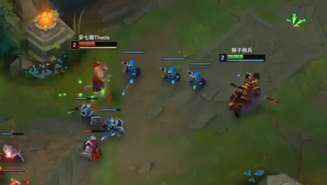 LOL：瞎子想要来一场男人之间的SOLO，猴子打完就后悔了免费观看