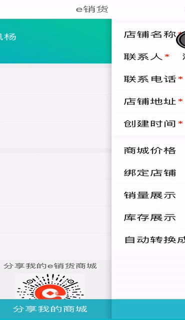 蓝窗店管家操作视频教程：e销货店铺信息设置