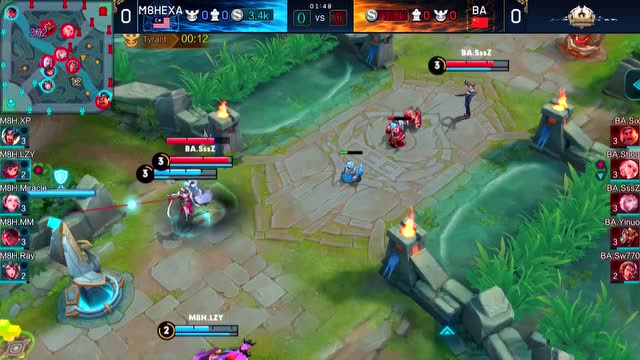 20180806王者冠军杯国际邀请赛 淘汰赛第1轮 M8HEXA vs BA_1免费观看