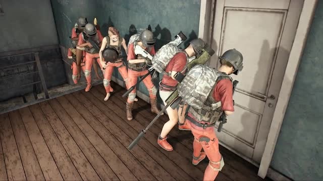 绝地求生：某玩家钓鱼发生意外，竟然引来了一波红衣军，这下悲剧了免费观看