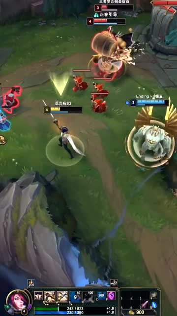 英雄联盟：最接近TheShy的剑姬玩家，精髓W极限反杀免费观看