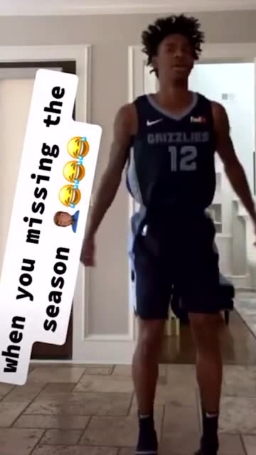 莫蘭特過於想念比賽 在家模擬自己的主場出場儀式