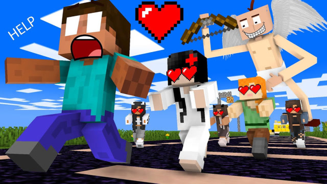 我的世界：最强把妹高手“阿呆”？求婚的时候，确实有点强！免费观看