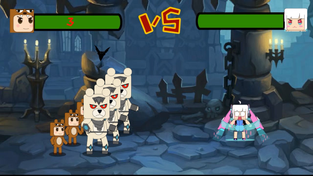 迷你世界格斗动画第30集：新角色幻音大战人机免费观看