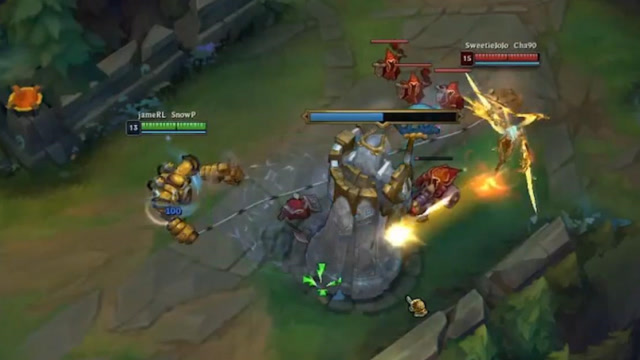 LOL机器：你躲了我这个勾会后悔的，天使：你太残忍了！免费观看