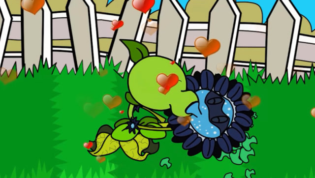 黑化太阳花被治愈了，僵尸召唤出蝙蝠攻击植物，戴夫还意外被咬到了免费观看