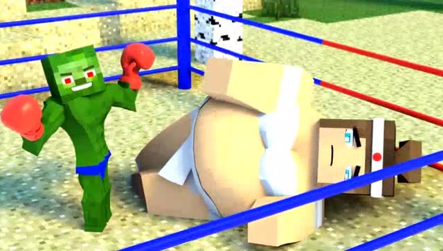 我的世界：苦力怕PK胖妞免费观看