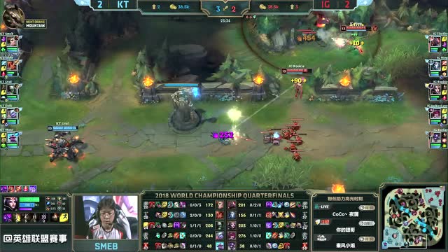 S8淘汰赛比赛视频 KT vs IG 第5场免费观看