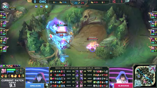 LPL春季赛比赛视频W1D3 IG vs OMG 第2场免费观看