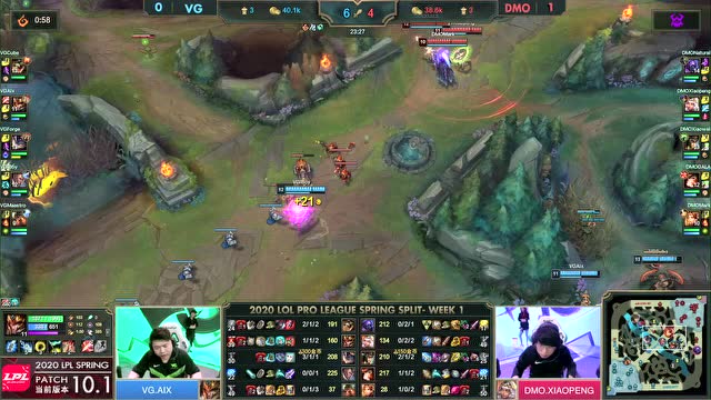 2020LPL春季赛第1周第7日 VG vs DMO 第2场免费观看