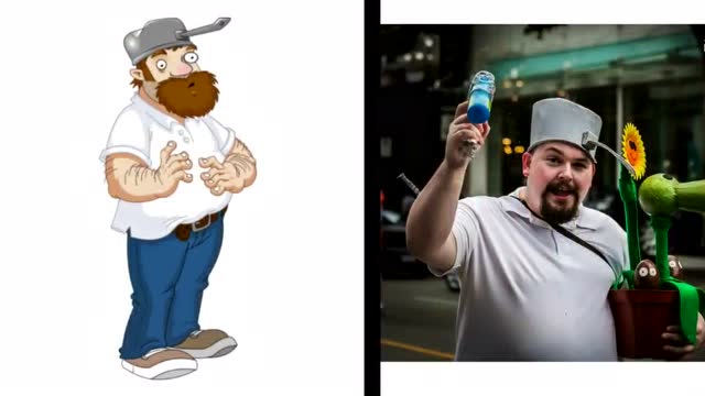 神级cosplay！植物大战僵尸神还原，太像了！免费观看