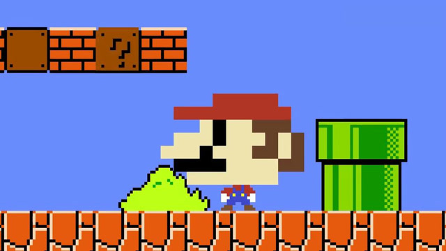 超级玛丽之最奇怪的蘑菇，马里奥吃完脑袋变得比楼房还大？免费观看