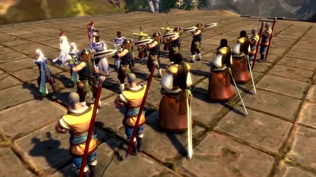 绝赞CG赏析！《笑傲江湖OL》新版”帮派风云“4·20g公测